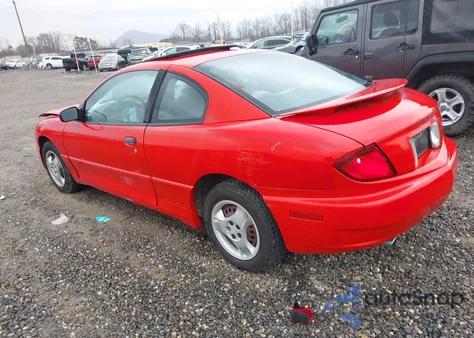 2003 Pontiac Sunfire из США, поврежденный, VIN 1G2JB12F137253883